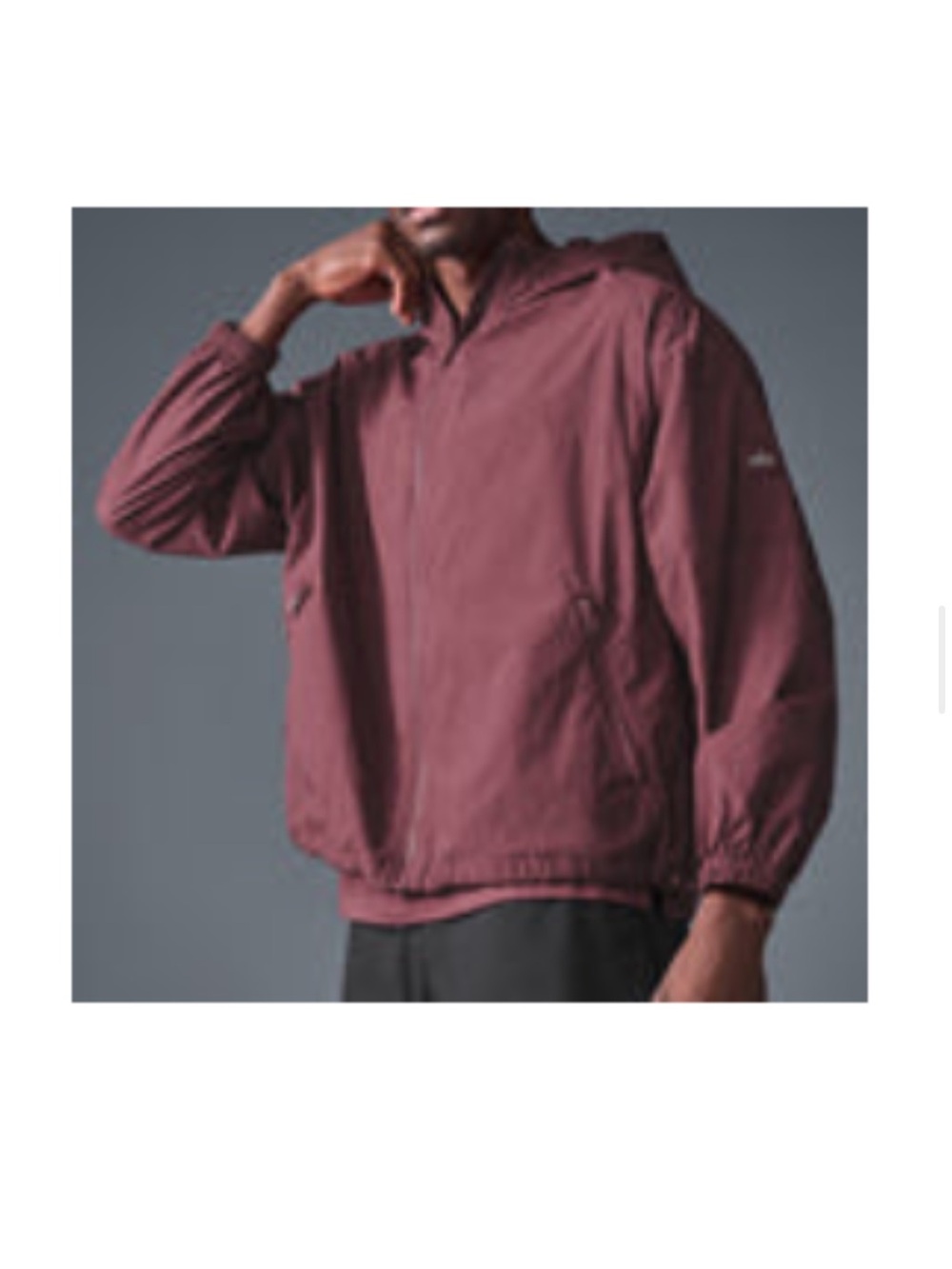 Alo Vantage Nylon Ripstop Track Jacket - Picture 3 of 5